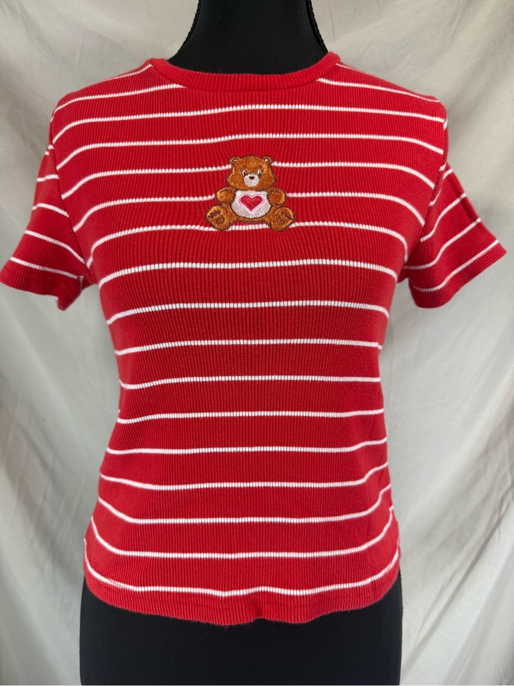Mad Engine Care Bears Ribbed Top - Red - Large‎ - Picture 2 of 8